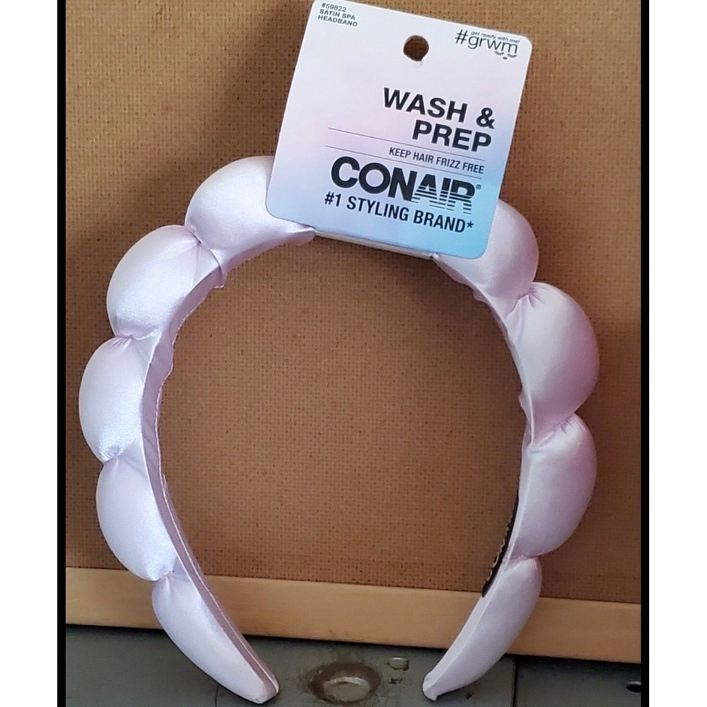Conair‎ Rounded Satin Headband, Lavender